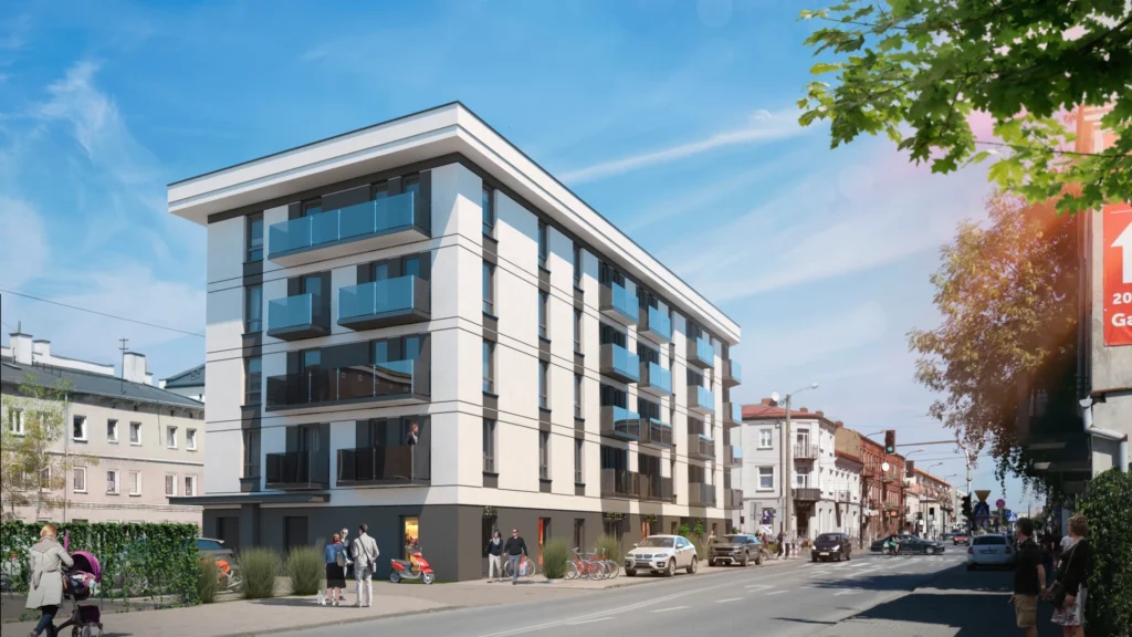 Wizualizacja Prestige Okrzei 44 3 bok